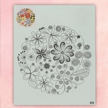 Load image into Gallery viewer, Art Addiction - Quilling Pattern Templates (18 pcs set)
