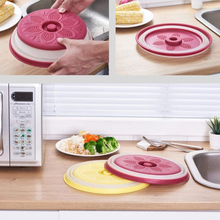 Load image into Gallery viewer, 2in1 Microwavable Drainer Cover