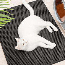 Load image into Gallery viewer, Purr-fect Cat Litter Mat