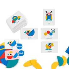Load image into Gallery viewer, Puzzle & Read - Educational Blocks Set