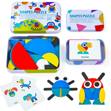 Load image into Gallery viewer, Puzzle & Read - Educational Blocks Set