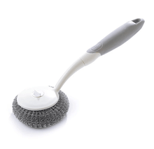 Load image into Gallery viewer, Scrub Master - Long Handle Kitchen Steel Wire Brush