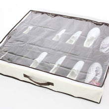 Load image into Gallery viewer, 12-Pair Under Bed Shoe Organizer
