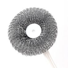 Load image into Gallery viewer, Scrub Master - Long Handle Kitchen Steel Wire Brush
